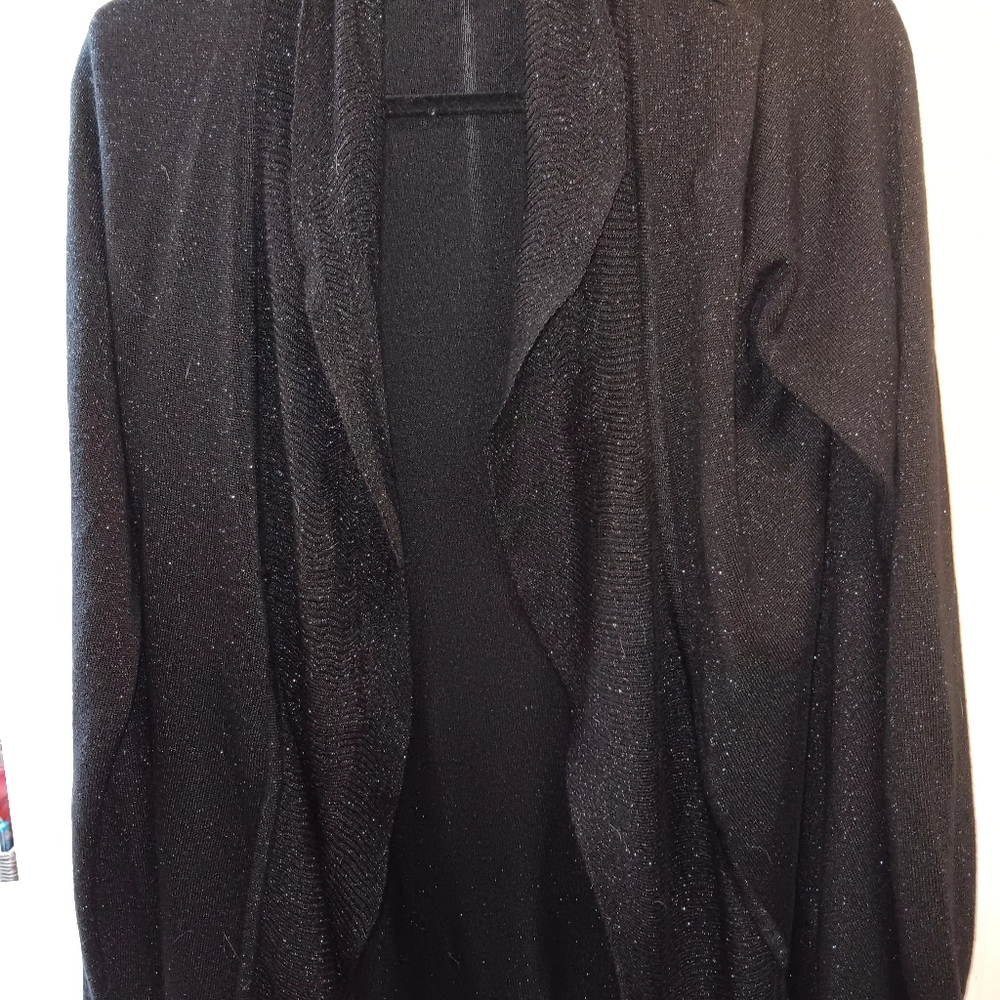 Black sparkly cardigan